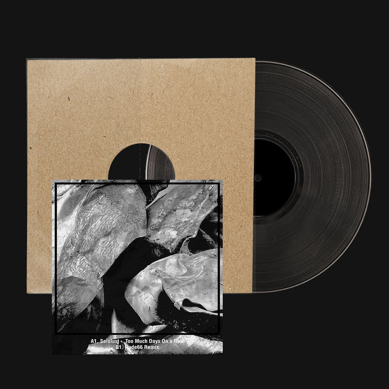Sololust - Too much Days on a Row — back sleeve