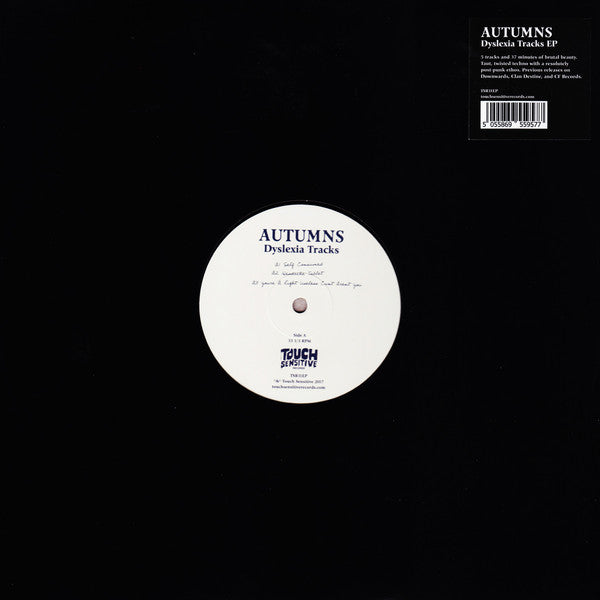 Autumns - Dyslexia Tracks — front sleeve