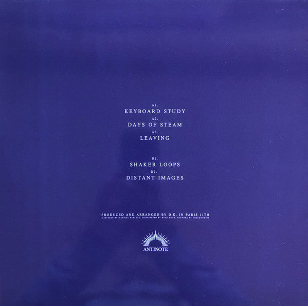 D.K. - Distant Images — back sleeve