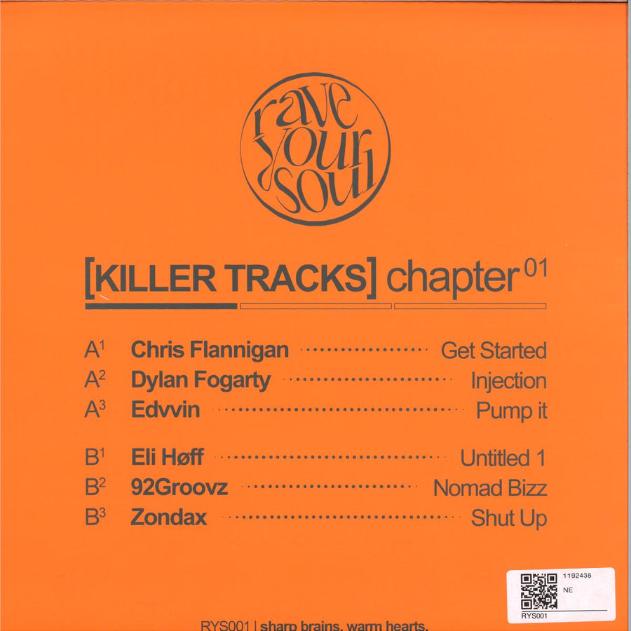 Various - Killer Tracks Chapter 01 — back sleeve