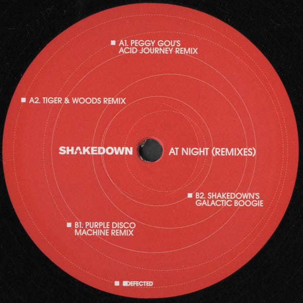 Shakedown - At Night (Remixes) — front sleeve
