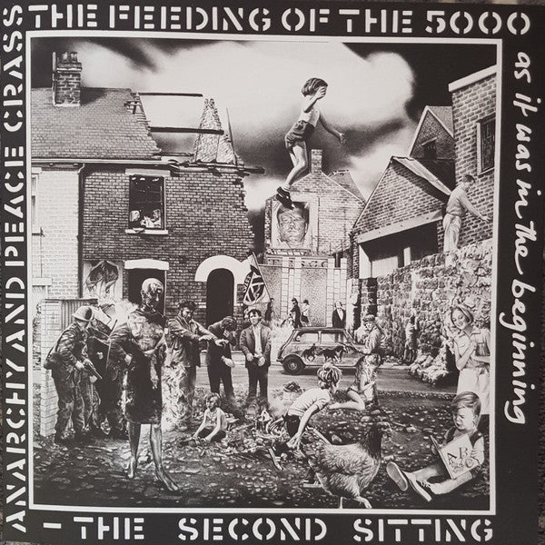 Crass - The Feeding Of The 5000 (The Second Sitting) — front sleeve