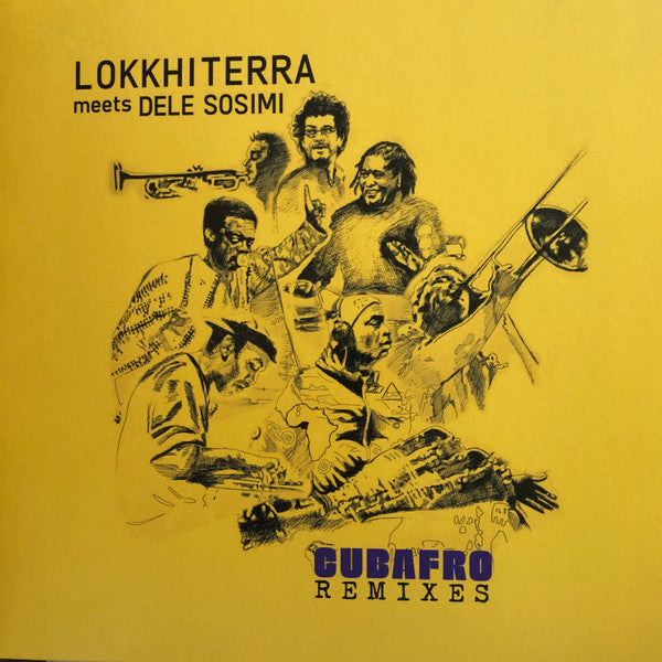 Lokkhi Terra Meets Dele Sosimi - Cubafro Remixes — front sleeve