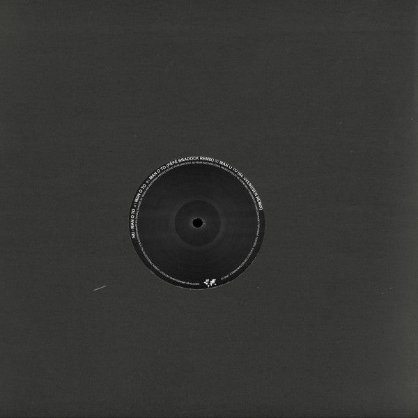 Nu - Man O To — back sleeve
