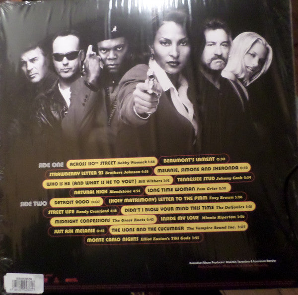 Various - Jackie Brown (Music From The Miramax Motion Picture) — back sleeve