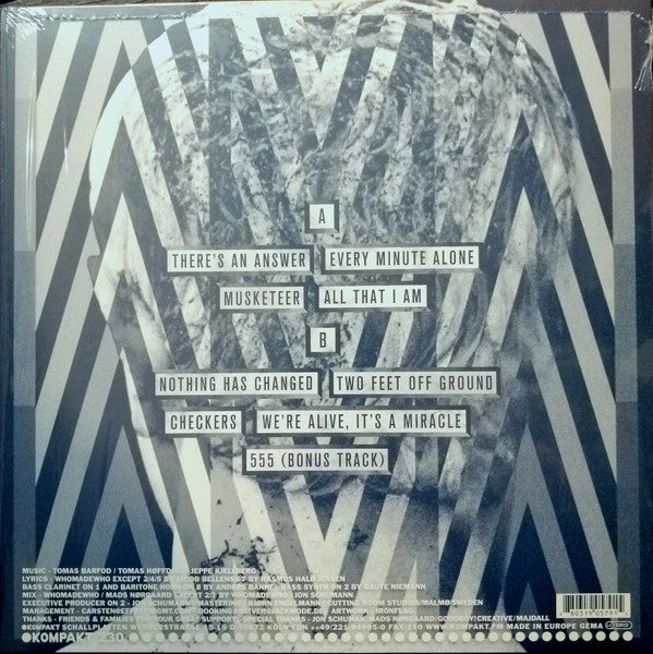 WhoMadeWho - Knee Deep — back sleeve