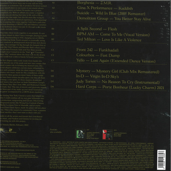 Curses! - Next Wave Acid Punx (Part 1: Origins) — back sleeve
