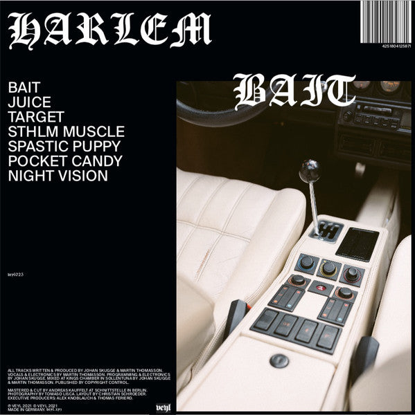 Harlem - Bait — back sleeve