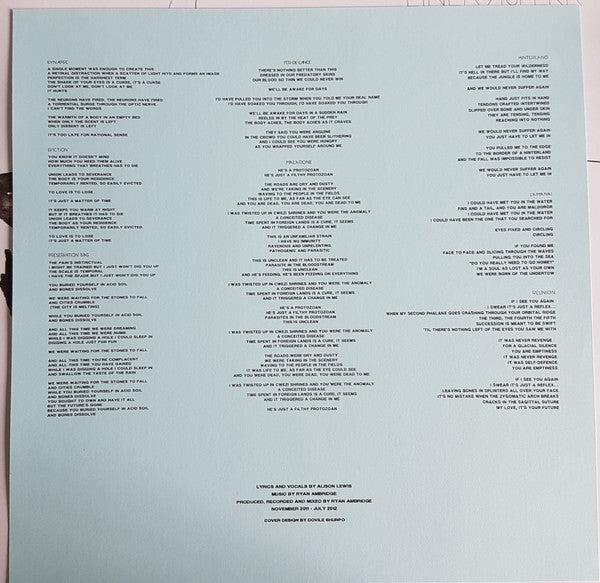 Linea Aspera - Linea Aspera — back sleeve