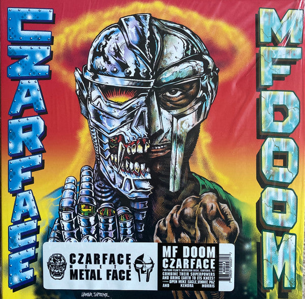 Czarface, MF Doom - Czarface Meets Metal Face — front sleeve