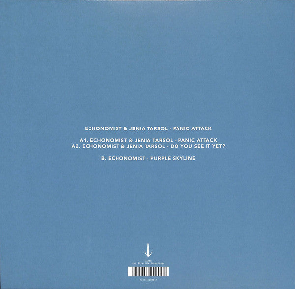 Echonomist & Jenia Tarsol - Panic Attack — back sleeve