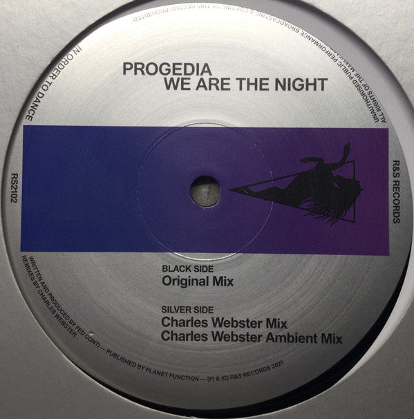 PROGedia - We Are The Night — front sleeve