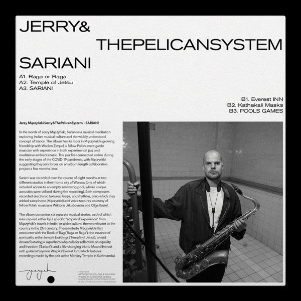 Jerry&ThePelicanSystem - Sariani — back sleeve