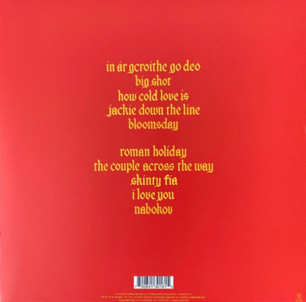Fontaines D.C. - Skinty Fia — back sleeve