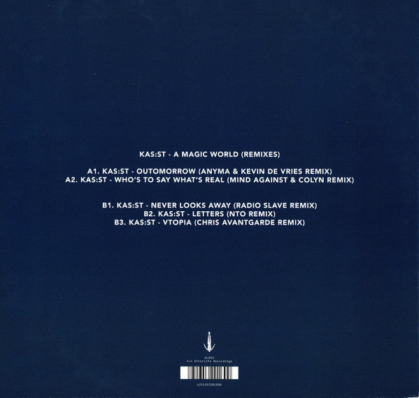 KAS:ST - A Magic World (Remixes) — back sleeve