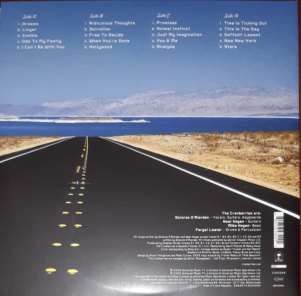 The Cranberries - Stars: The Best Of 1992-2002 — back sleeve