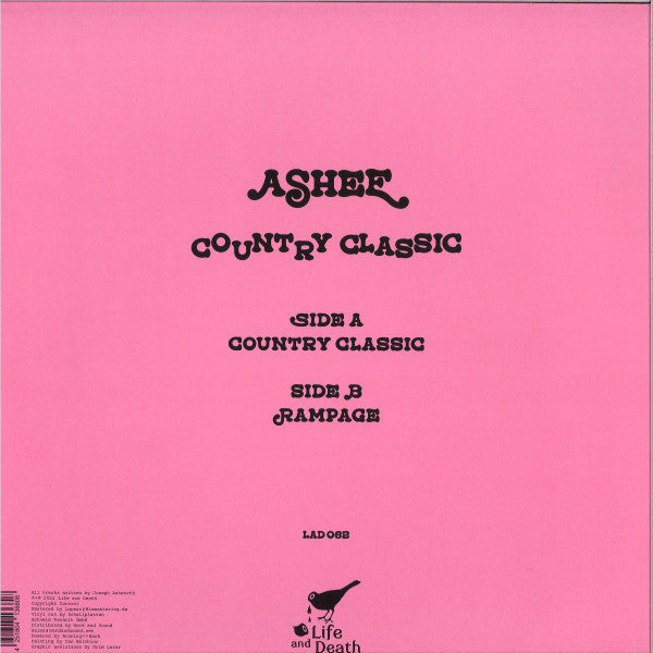Ashee - Country Classic — back sleeve