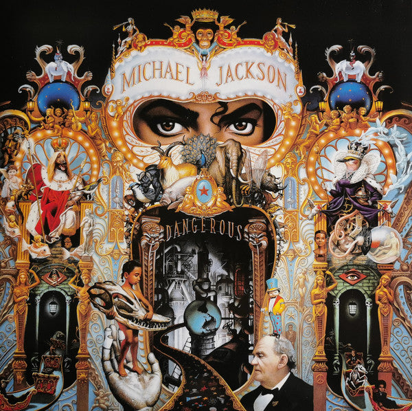 Michael Jackson - Dangerous — front sleeve