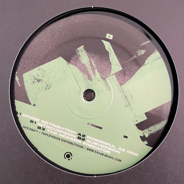 Exium vs Dynamic Forces - Divine Retribution — front sleeve