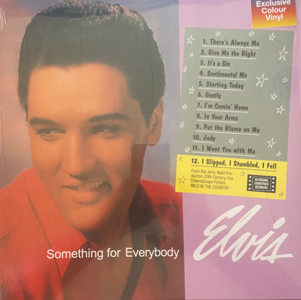 Elvis Presley - Something For Everybody — front sleeve