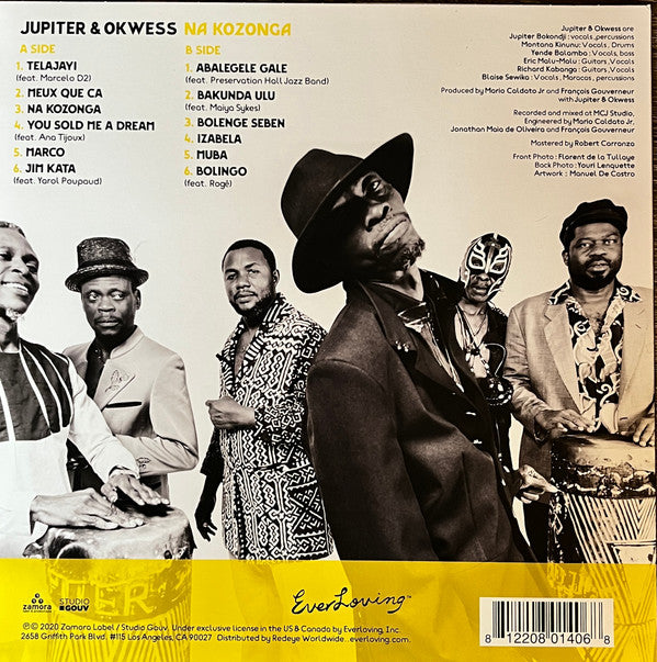 Jupiter & Okwess - Na Kozonga — back sleeve