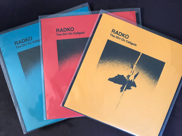 R A D K O - The Dirt On Caligula — back sleeve