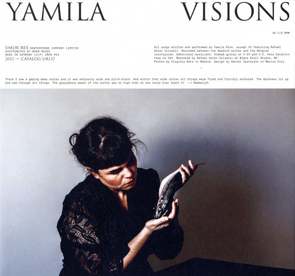Yamila Ríos - Visions — front sleeve
