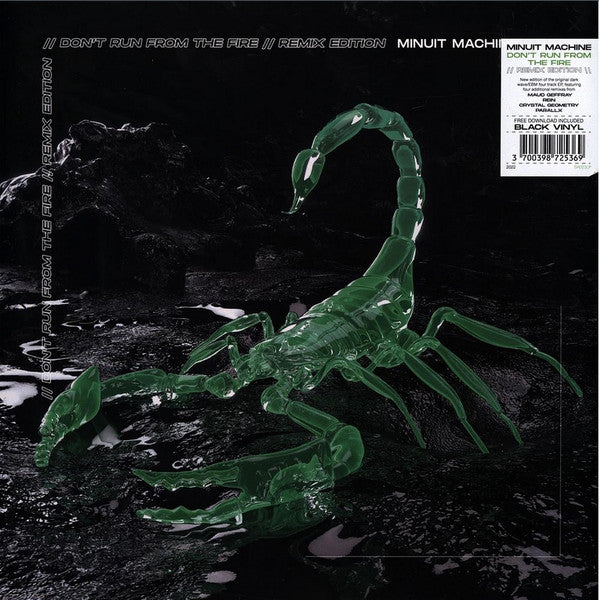 Minuit Machine : Don't Run From The Fire (Remix Edition) (12", EP)