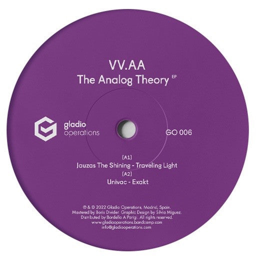Various - The Analog Theory EP — front sleeve