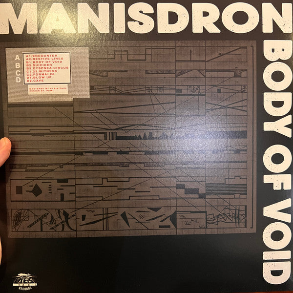Manisdron - Body Of Void — back sleeve