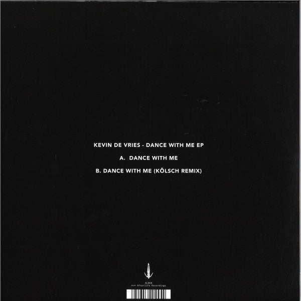 Kevin De Vries - Dance With Me EP — back sleeve
