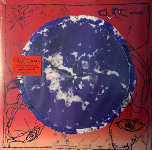 The Cure : Wish (2xLP, Album, Pic, RE, RM, 30t)