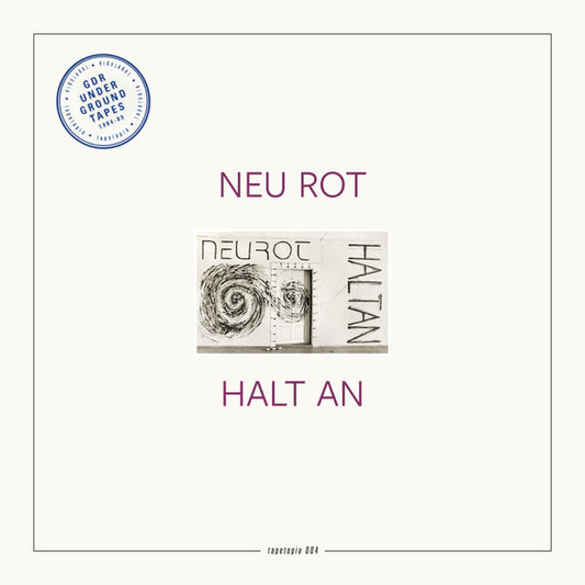 Neu Rot : Halt An (LP)
