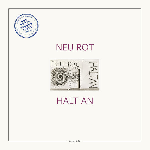 Neu Rot - Halt An — front sleeve