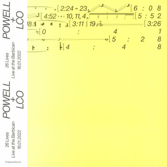 Powell (9) + London Contemporary Orchestra : 26 Lives (LP, Album, Ltd, Cle)
