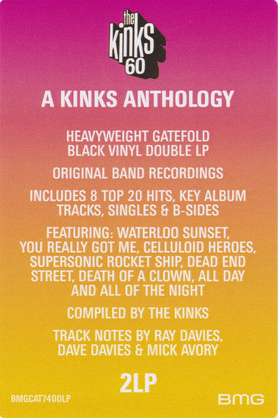 The Kinks : The Journey - Part 1 (2xLP, Comp, Mono, RM)