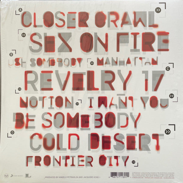 Kings Of Leon - Only By The Night — back sleeve