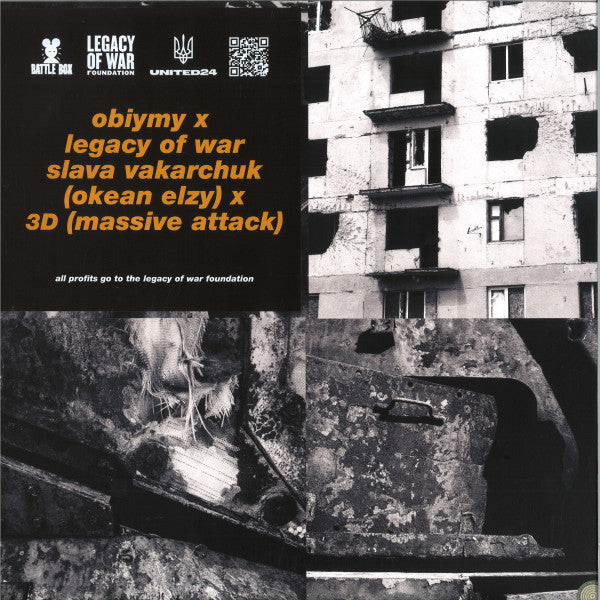 Океан Ельзи, Robert Del Naja, Svyatoslav Vakarchuk - Obiymy — front sleeve