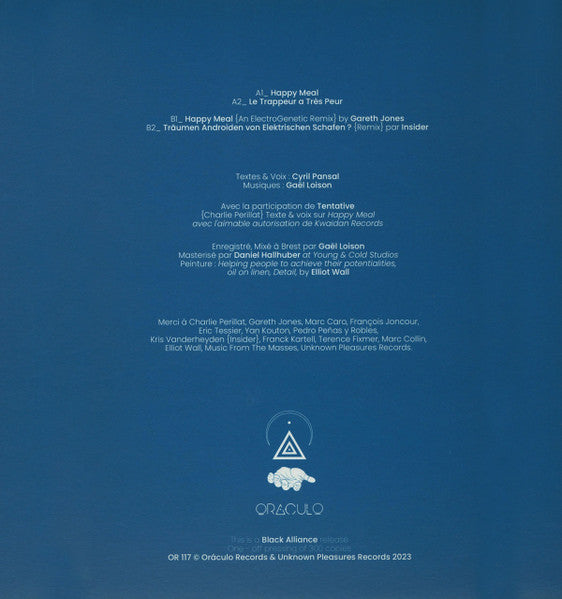 Maman Kusters - Happy Meal — back sleeve