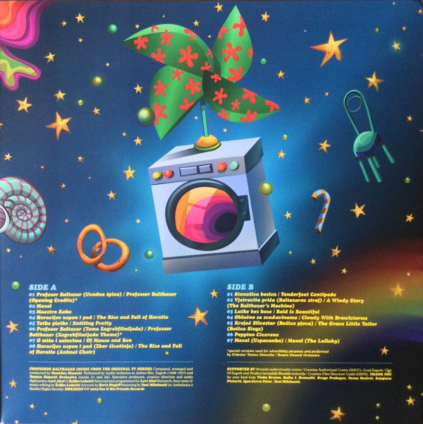 Tomislav Simović* : Professor Balthazar (Music From The Original TV Series) (LP, Album, Gat)