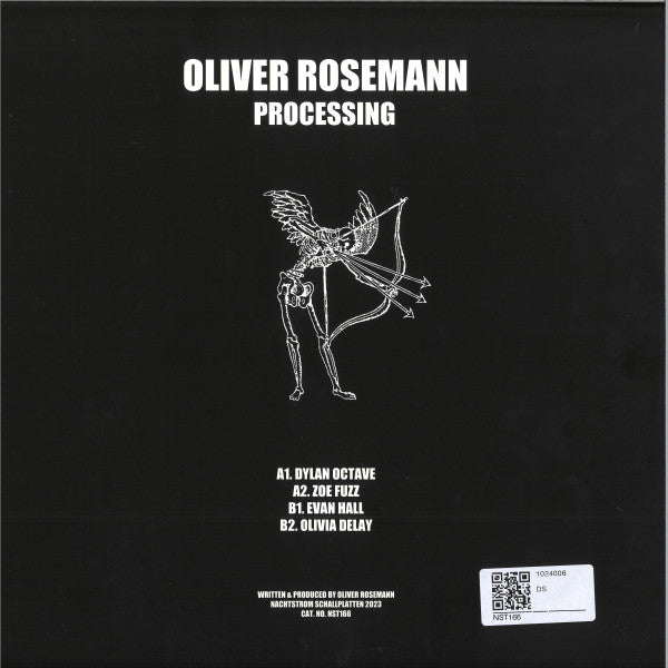 Oliver Rosemann - Processing EP — back sleeve