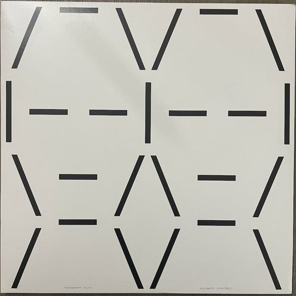 Transparent Sound - Accidents 1994-2023 — front sleeve