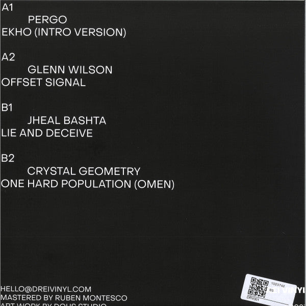 Various - A New Beginning — back sleeve