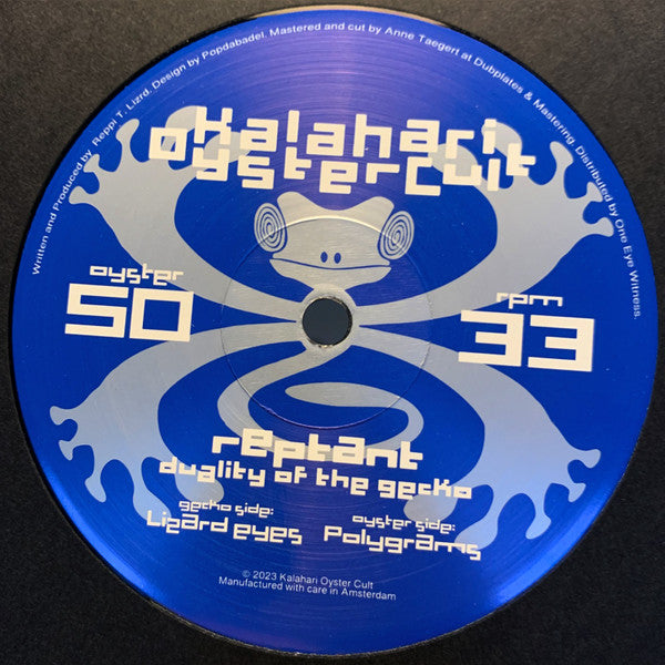 Reptant - Duality Of The Gecko — front sleeve