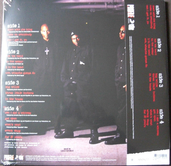 Run-DMC - Down With The King — back sleeve