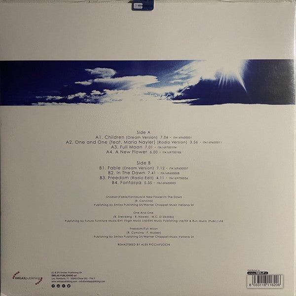 Robert Miles - The Best Of Robert Miles — back sleeve