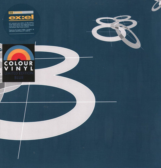 808 State - ex:el (2xLP, Album, Ltd, RE, Blu) (Mint (M))