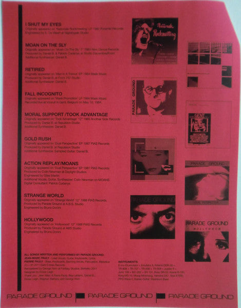 Parade Ground : The Golden Years (LP, Comp, RM)