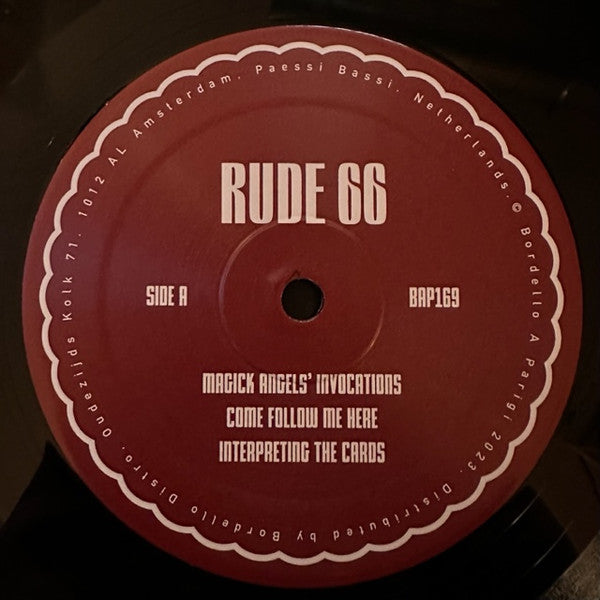 Rude 66 - Conditioning Consciousness — back sleeve