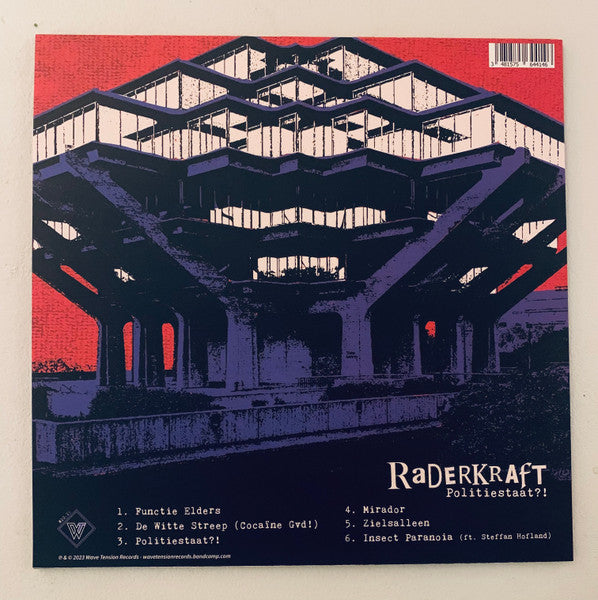 Raderkraft - Politiestaat?! — back sleeve